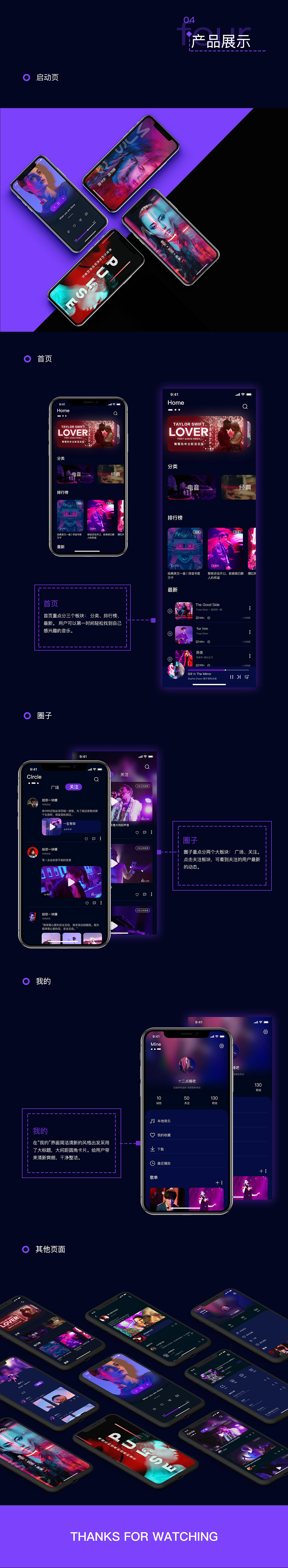 音乐（图ZMTkxMDY4NjM2） - APP界面 - 站酷设计师王富贵咯原创素材 - 站酷ZCOOL