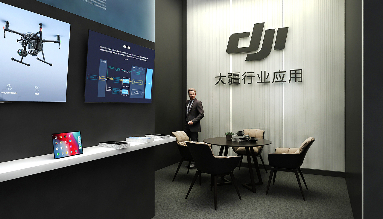 DJI-2020北京安博会（图ZMjIyNDMwNTA0） - 展陈设计 - 站酷设计师Y杨g光宇Y原创素材 - 站酷ZCOOL