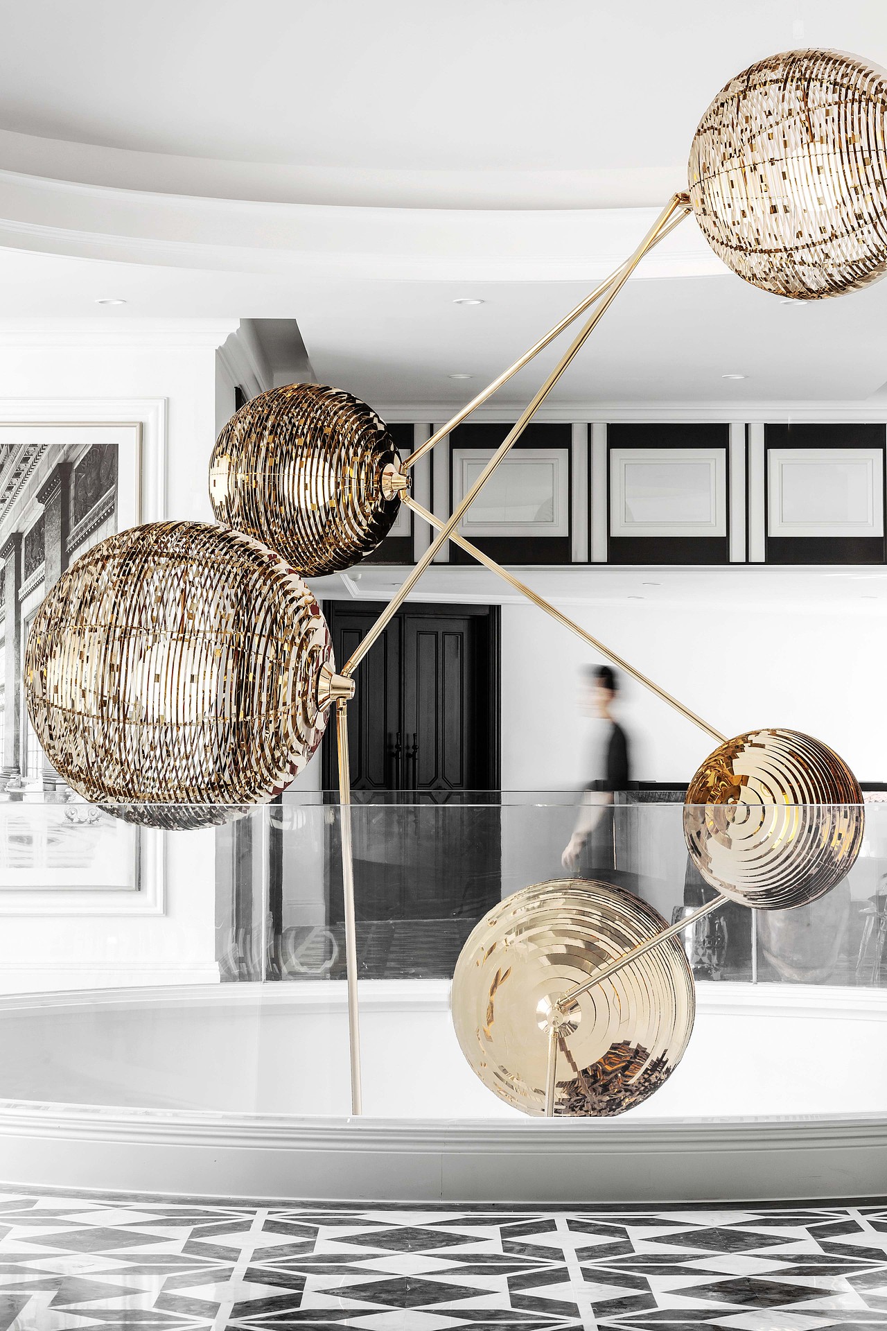 古典奢华与现代文明相结合的办公空间