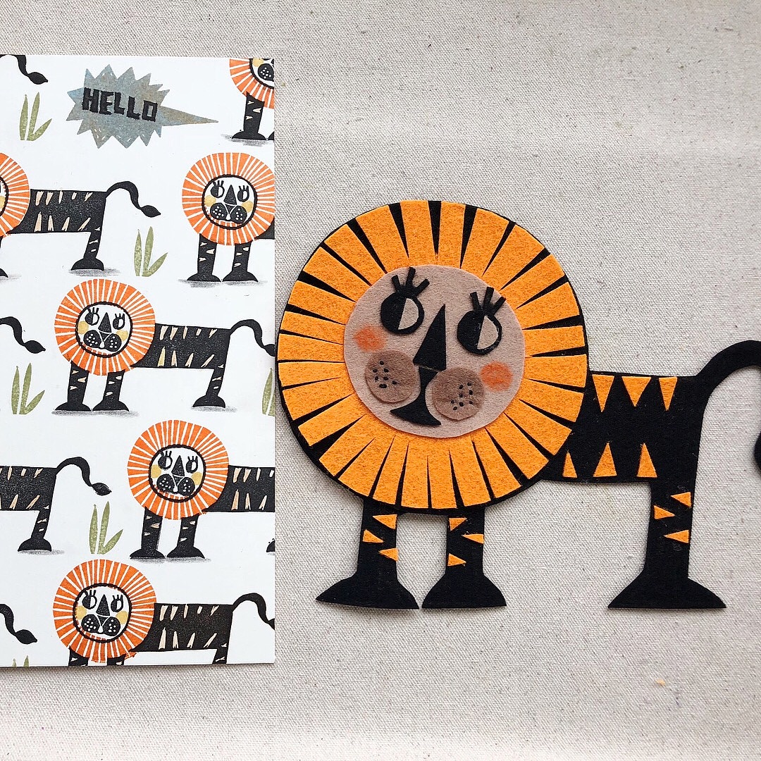 橡皮章和不织布（图ZMTI3NTYyMjA0） - 其他手工艺 - 站酷设计师路上路原创素材 - 站酷ZCOOL