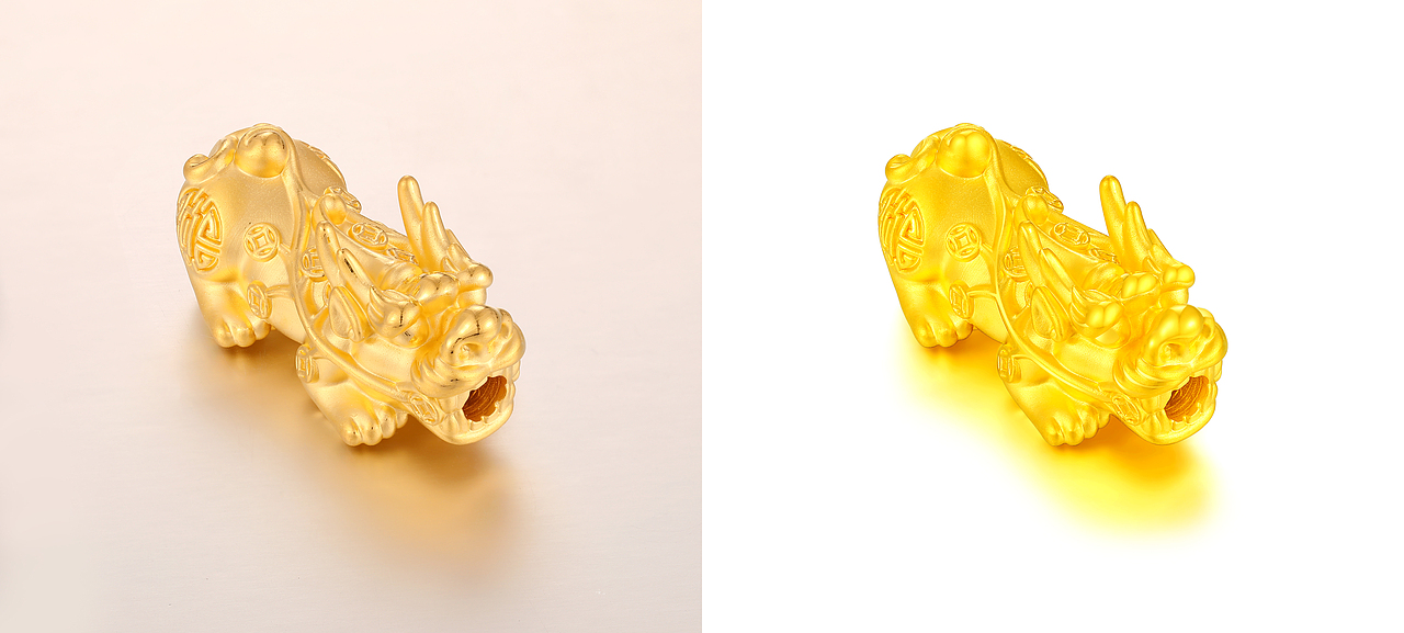 珠宝摄影 黄金貔貅（图ZMTU5ODkxNTE2） - 产品摄影 - 站酷设计师陈风破浪666原创素材 - 站酷ZCOOL