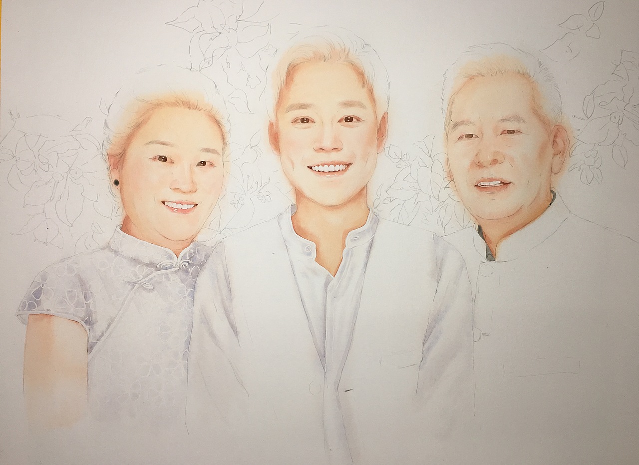 一家人的幸福满满～