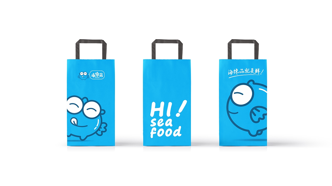 海鲜新零售品牌创作思路-LOGO部分（图ZMTI3MDEzMDc2） - 品牌 - 站酷设计师肖国贸原创素材 - 站酷ZCOOL
