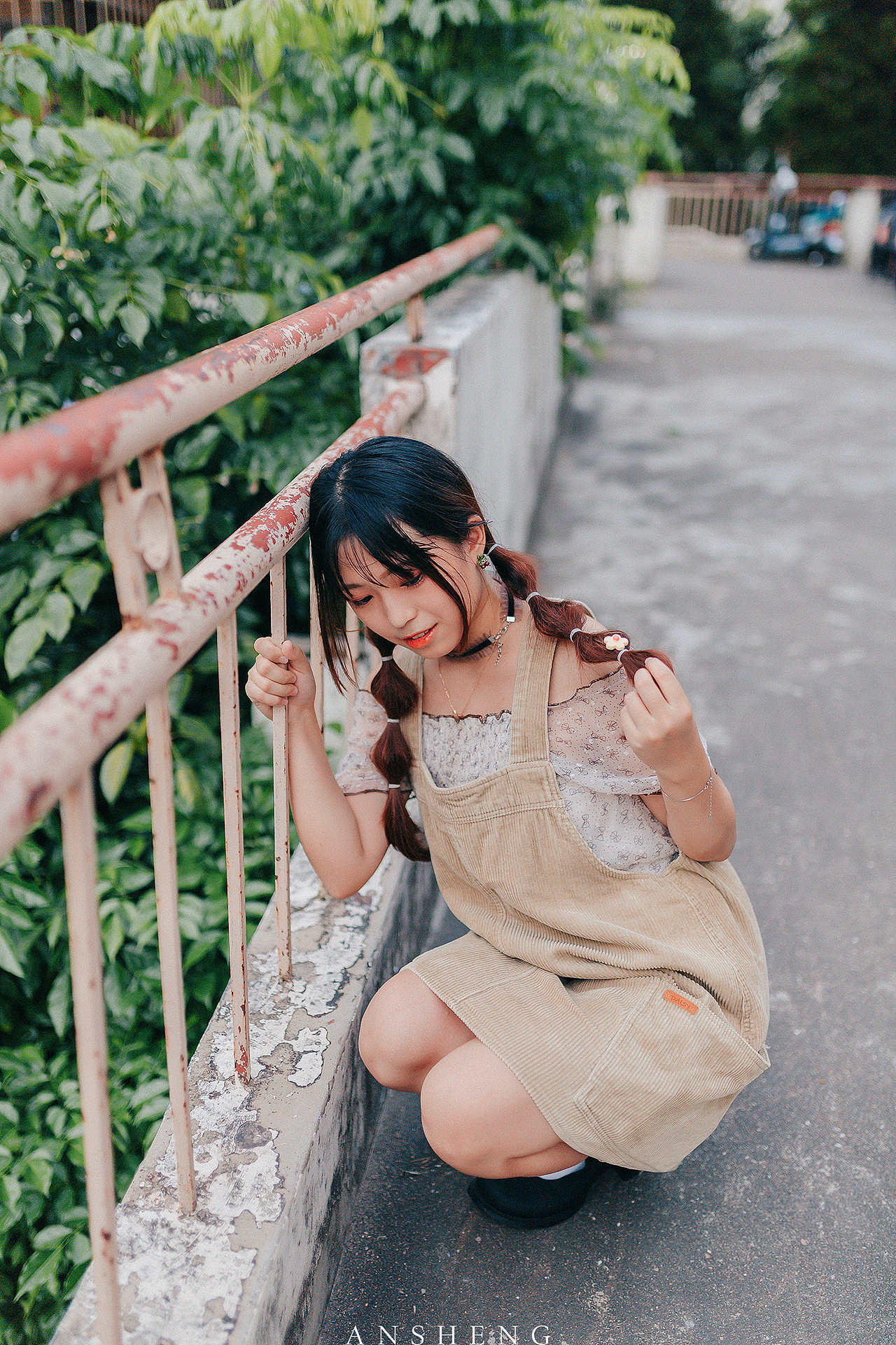 今天的可爱是来自青橙色的“wink”喔~（图ZMjE4NjY4ODE2） - 人像摄影 - 站酷设计师玩摄影的安生原创素材 - 站酷ZCOOL