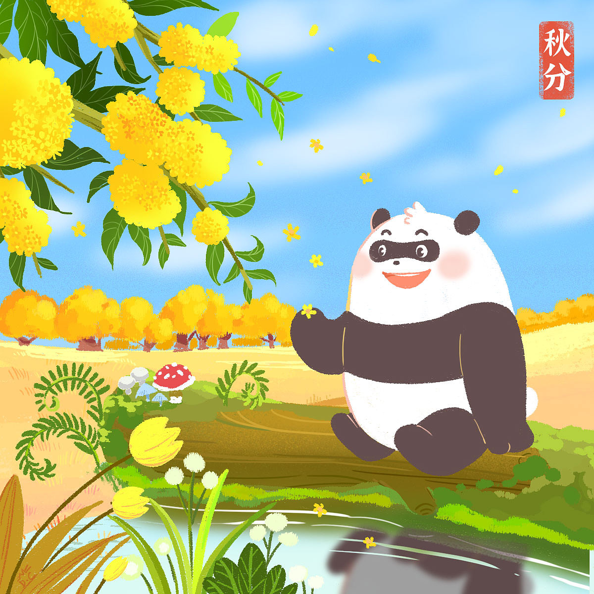 【够胖胖】节气插画更新中~