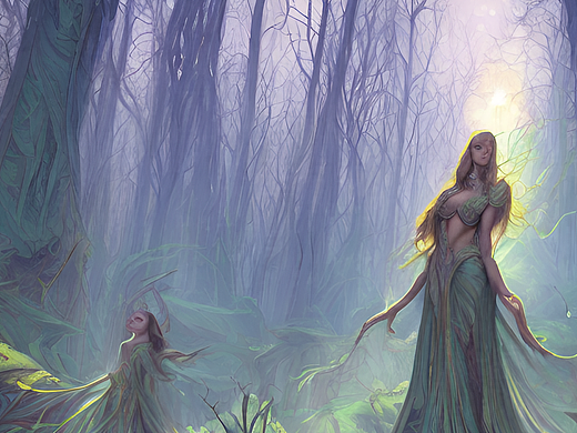 #站酷梦笔#无尽森林