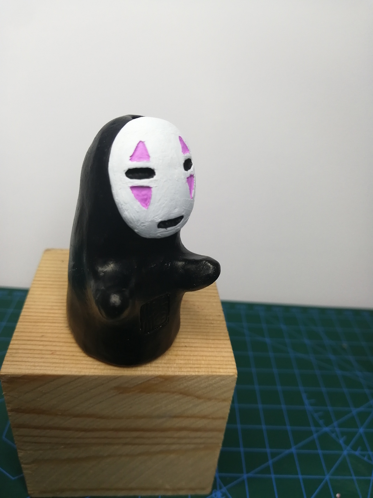 无脸男泥塑的制作与彩塑过程——塑新斋泥塑教程