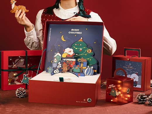 【方森园】圣诞节礼盒包装设计——《圣诞物语》