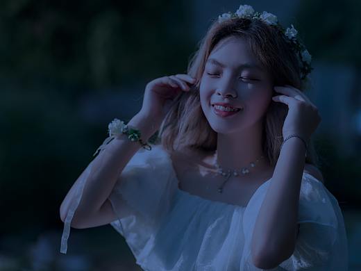 半城月光丨超溫柔的月光寫真（個人主頁-ZNTY4OTgxMjQ=） - 人像攝影 - 站酷設計師鯨迪KingTiy原創(chuàng)素材 - 站酷ZCOOL