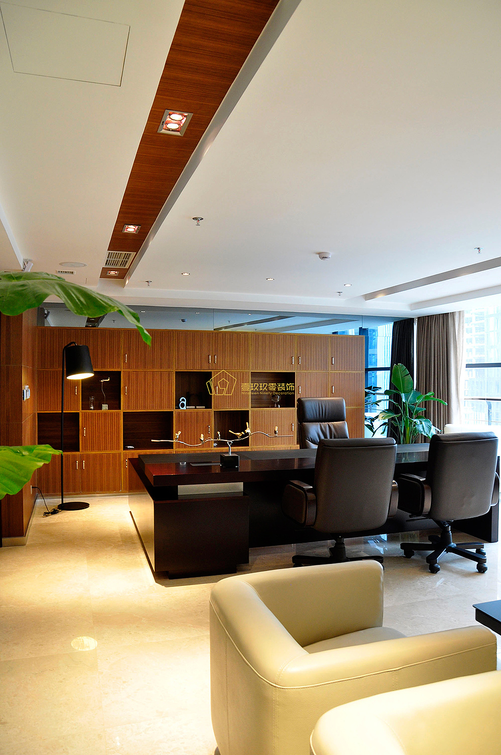 《玫瑰园总部办公》成都大型办公设计|成都专业办公设计|成都特色办公设计|壹玖玖零装饰