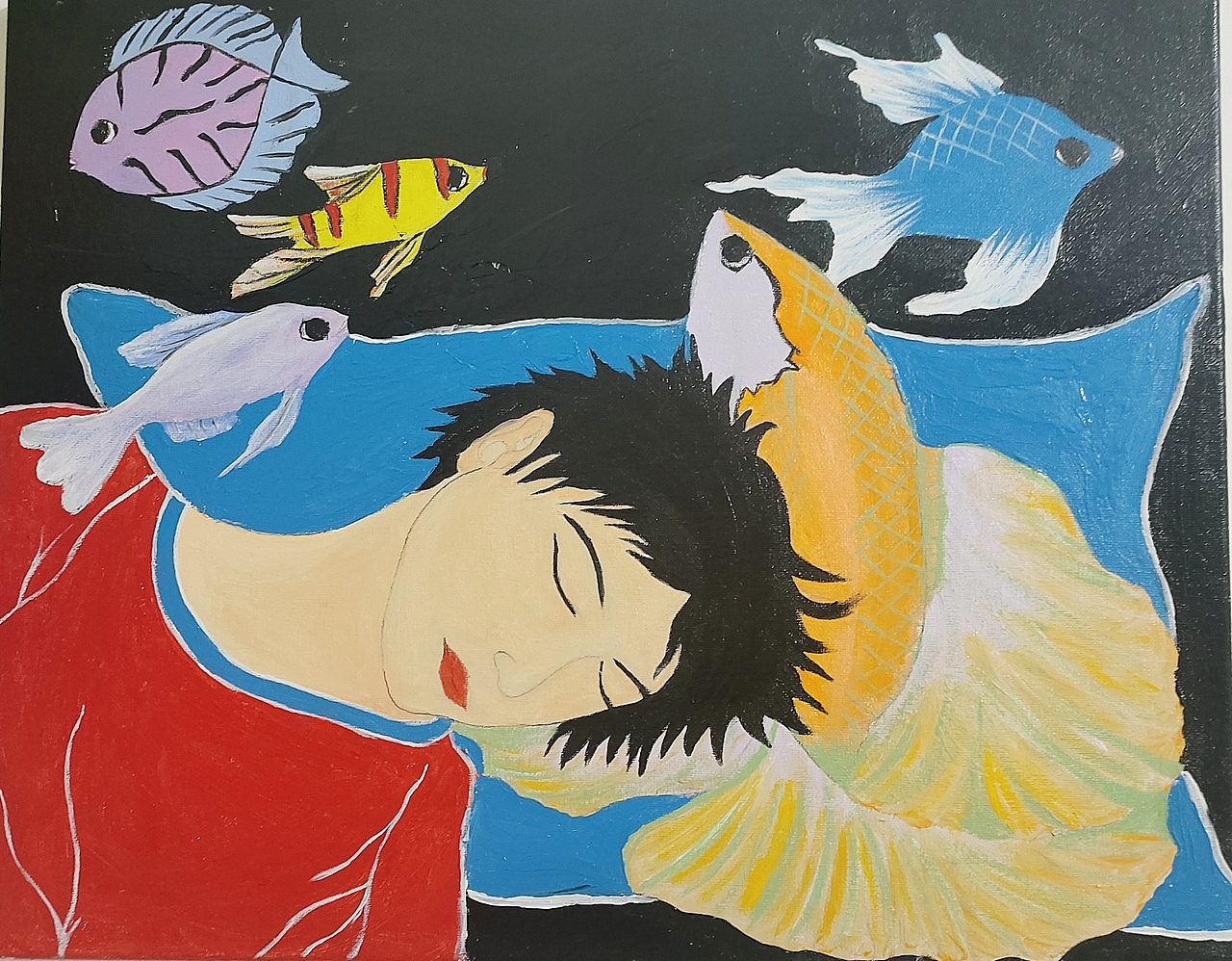 如鱼（图ZMzcxMjkzODY4） - 艺术插画 - 站酷设计师追逐者卢狄原创素材 - 站酷ZCOOL