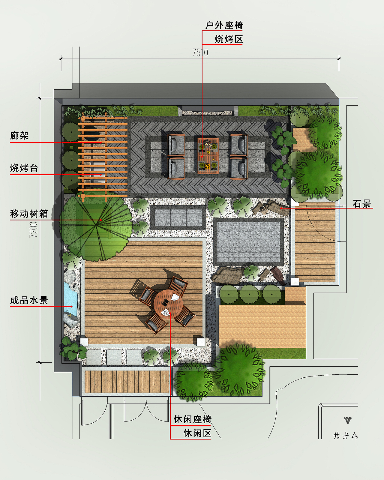 平面图（图ZOTc1MTI2NDg=） - 景观设计 - 站酷设计师瓶子A罐头原创素材 - 站酷ZCOOL