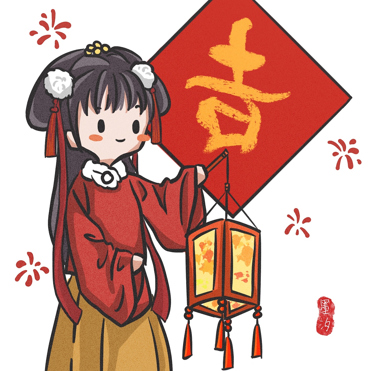 古风Q版头像（图ZMjIyNzkyMTgw） - 创作习作 - 站酷设计师墨汐夫人原创素材 - 站酷ZCOOL