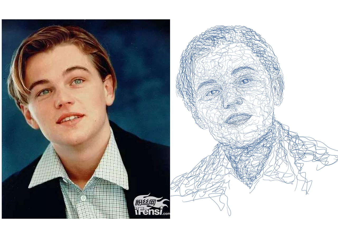 飞线人物头像（图ZMTQ4MTI3OTA4） - 绘画 - 站酷设计师cdh菜苗原创素材 - 站酷ZCOOL