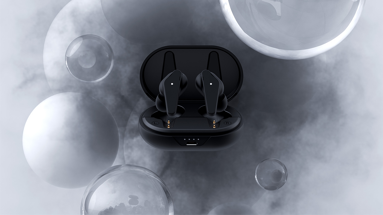 【 AIRPLUS 】—— 耳機(jī)渲染（圖ZMjAzMjYzMzky） - 產(chǎn)品 - 站酷設(shè)計(jì)師MsaRose原創(chuàng)素材 - 站酷ZCOOL