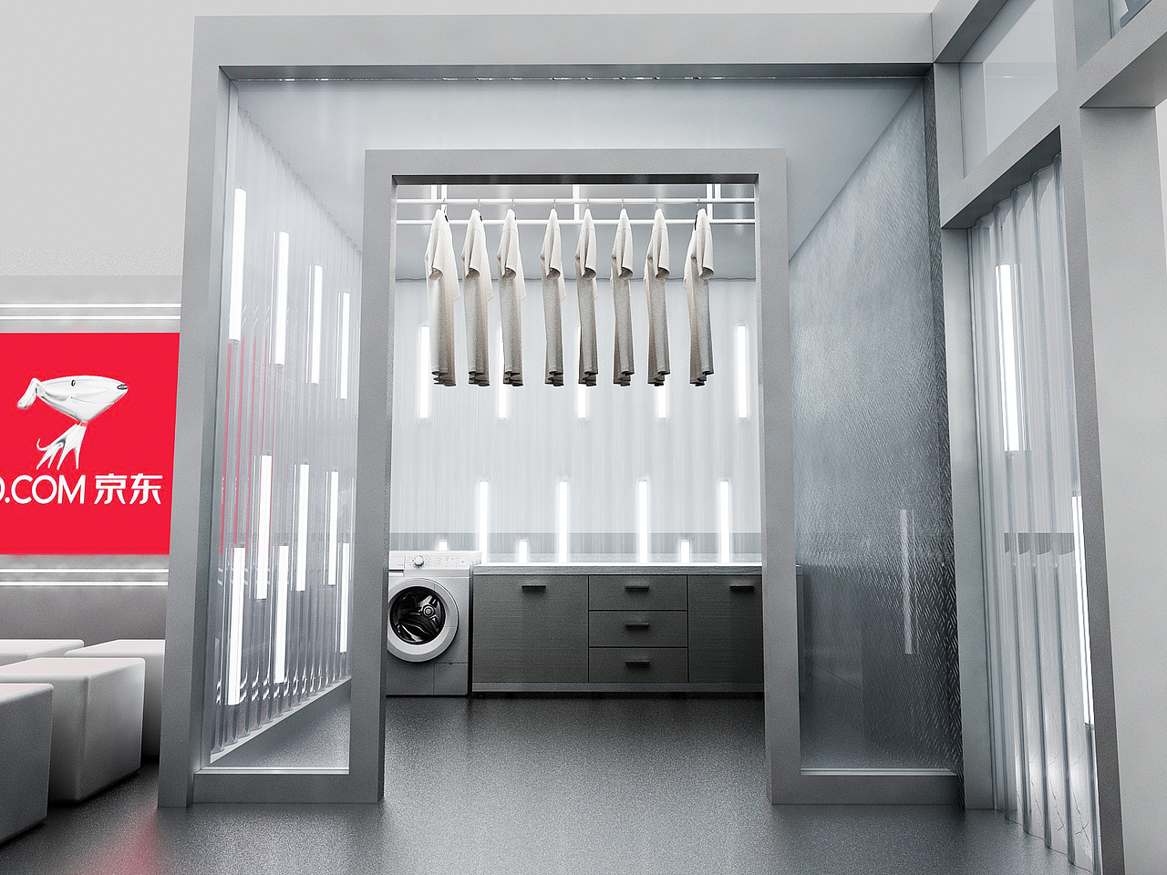 京东快闪店（图ZMjY1ODA0NDI4） - 其他三维 - 站酷设计师Fing_原创素材 - 站酷ZCOOL