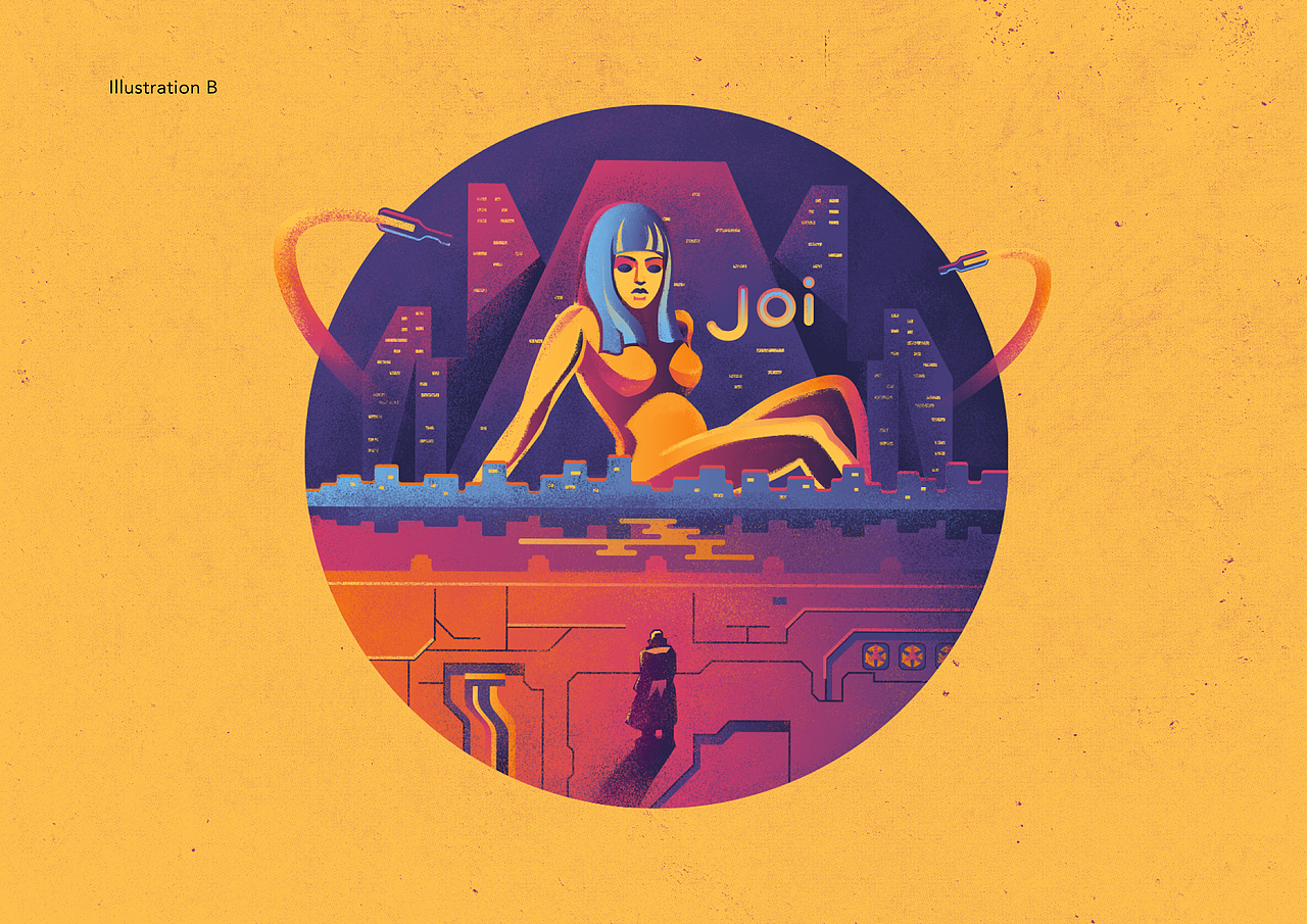 Blade Runner 2049 海报设计