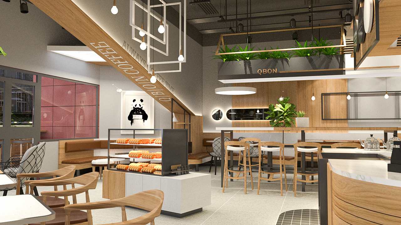 北京桥步咖啡（2018）（图ZMTgwNDI2OTg4） - 家装设计 - 站酷设计师啡卖品设计原创素材 - 站酷ZCOOL