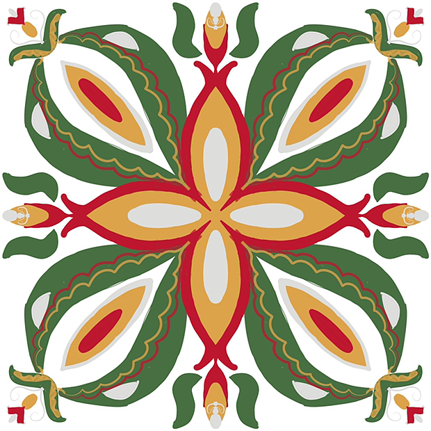 四方连续纹样设计