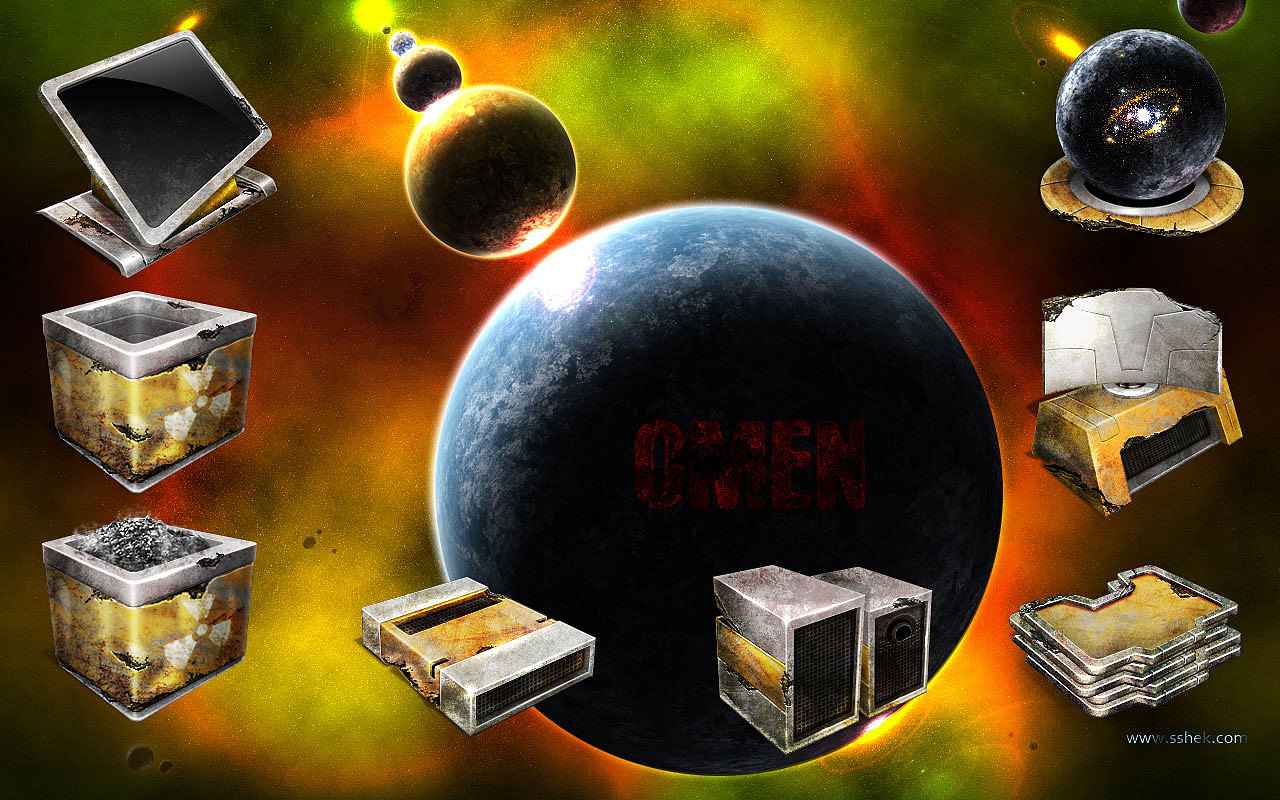 omen (壁纸和图标)