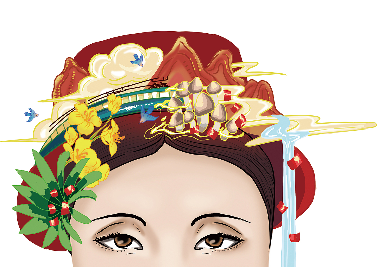 囧太太插画包装设计