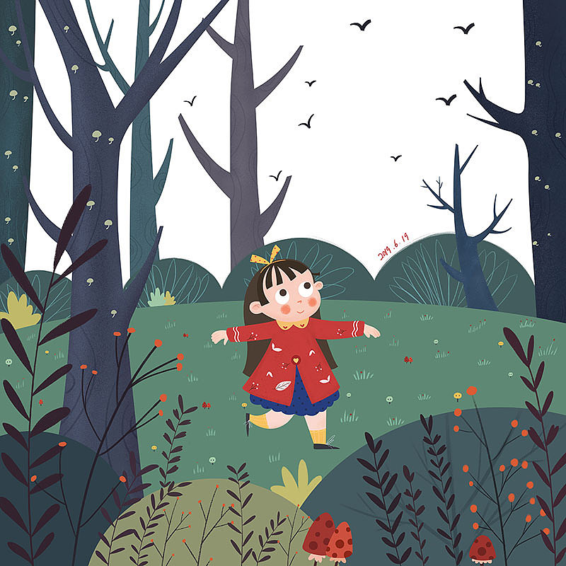 2019部分日常插画临摹练习（图ZMjIyODIwNjc2） - 艺术插画 - 站酷设计师特仑蘇原创素材 - 站酷ZCOOL