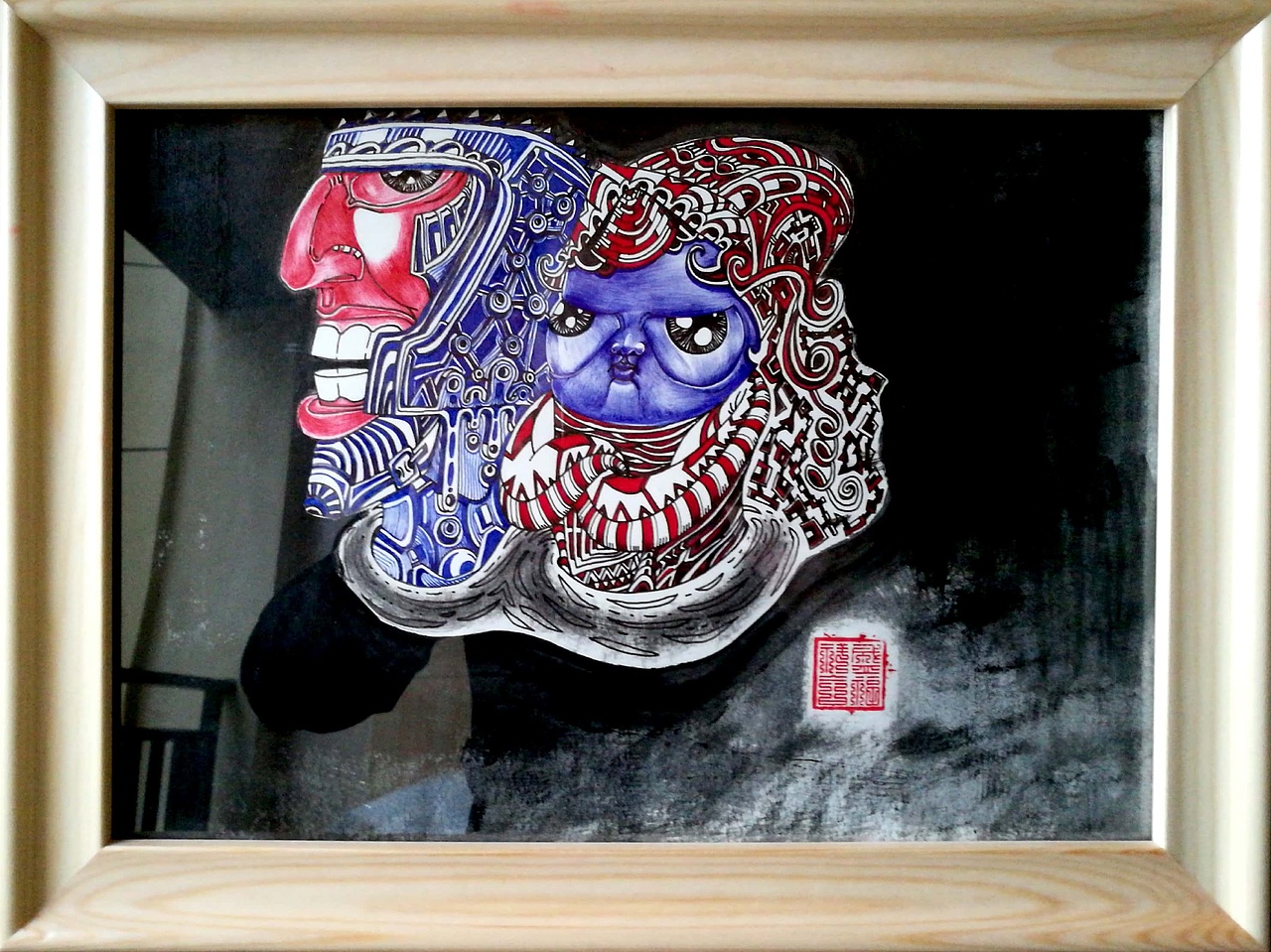 最近完成的三幅手绘（图ZMTExMjExNTQw） - 新锐潮流插画 - 站酷设计师麦亿原创素材 - 站酷ZCOOL