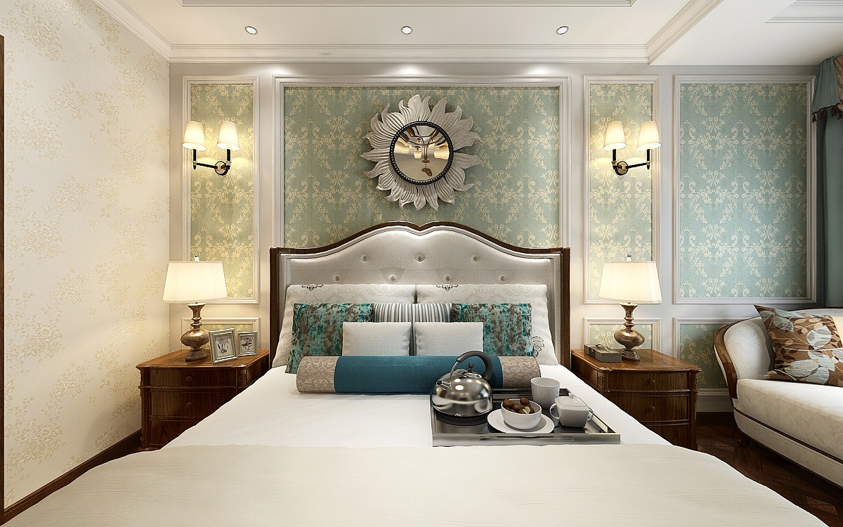 主卧
青涩的足迹，在渐行渐远的时光里依然暗香盈袖。四季轮回，感谢你我风月同行。<br>