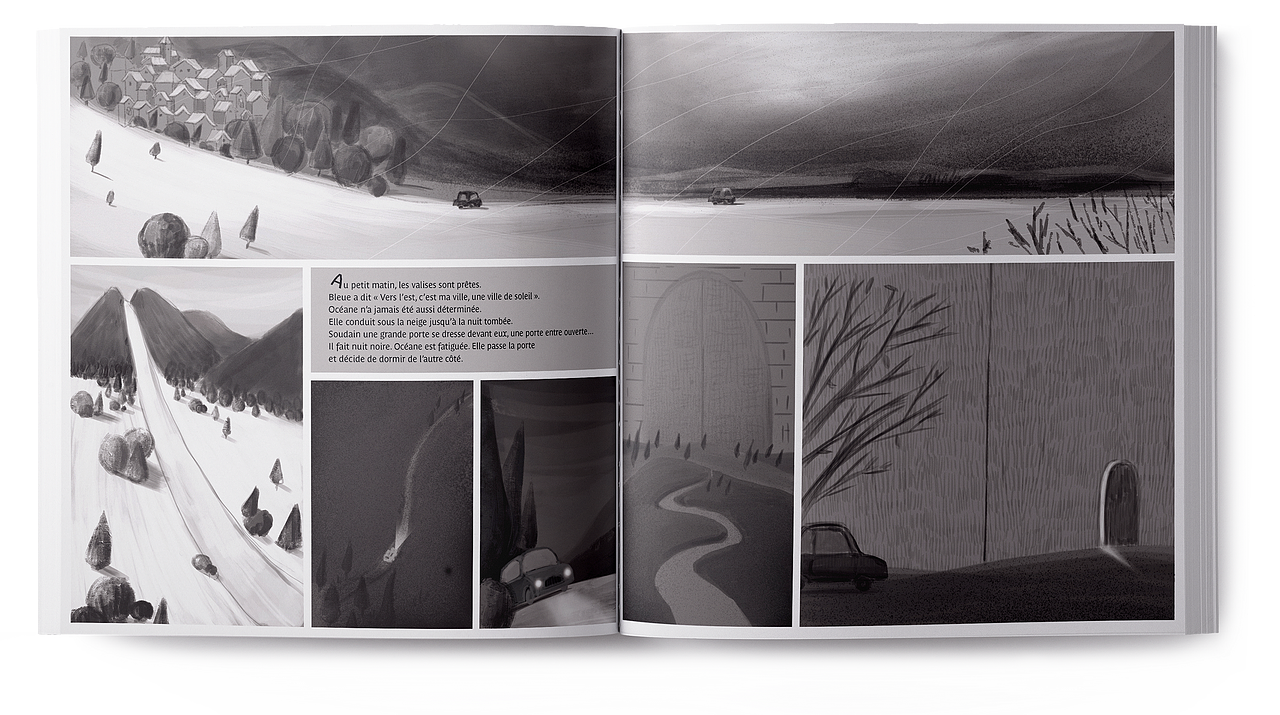 绘本《穿过海洋》