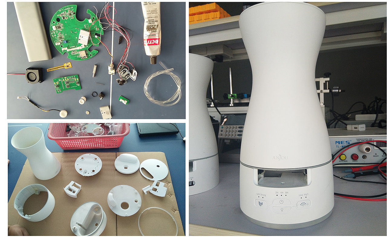 智能自动加精油香薰加湿器