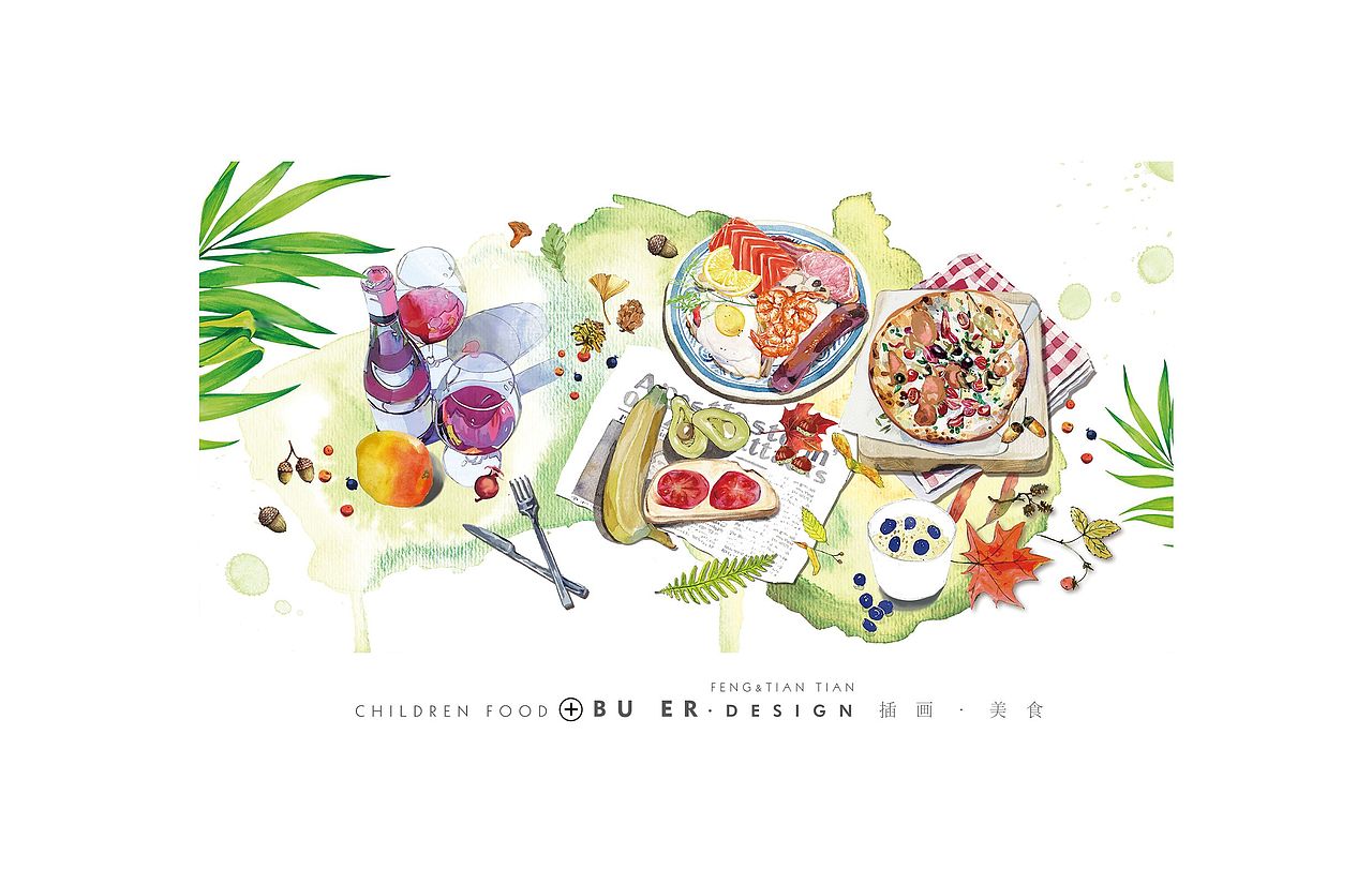 不二手造的作品 生活·插画系列【1】（图ZNTIxNjM2MzI=） - 商业插画 - 站酷设计师不二手造原创素材 - 站酷ZCOOL