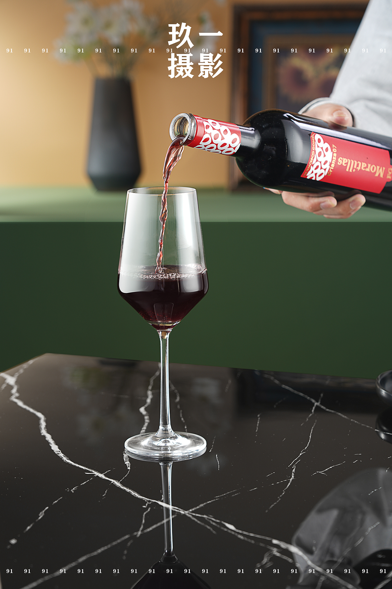 红酒拍摄