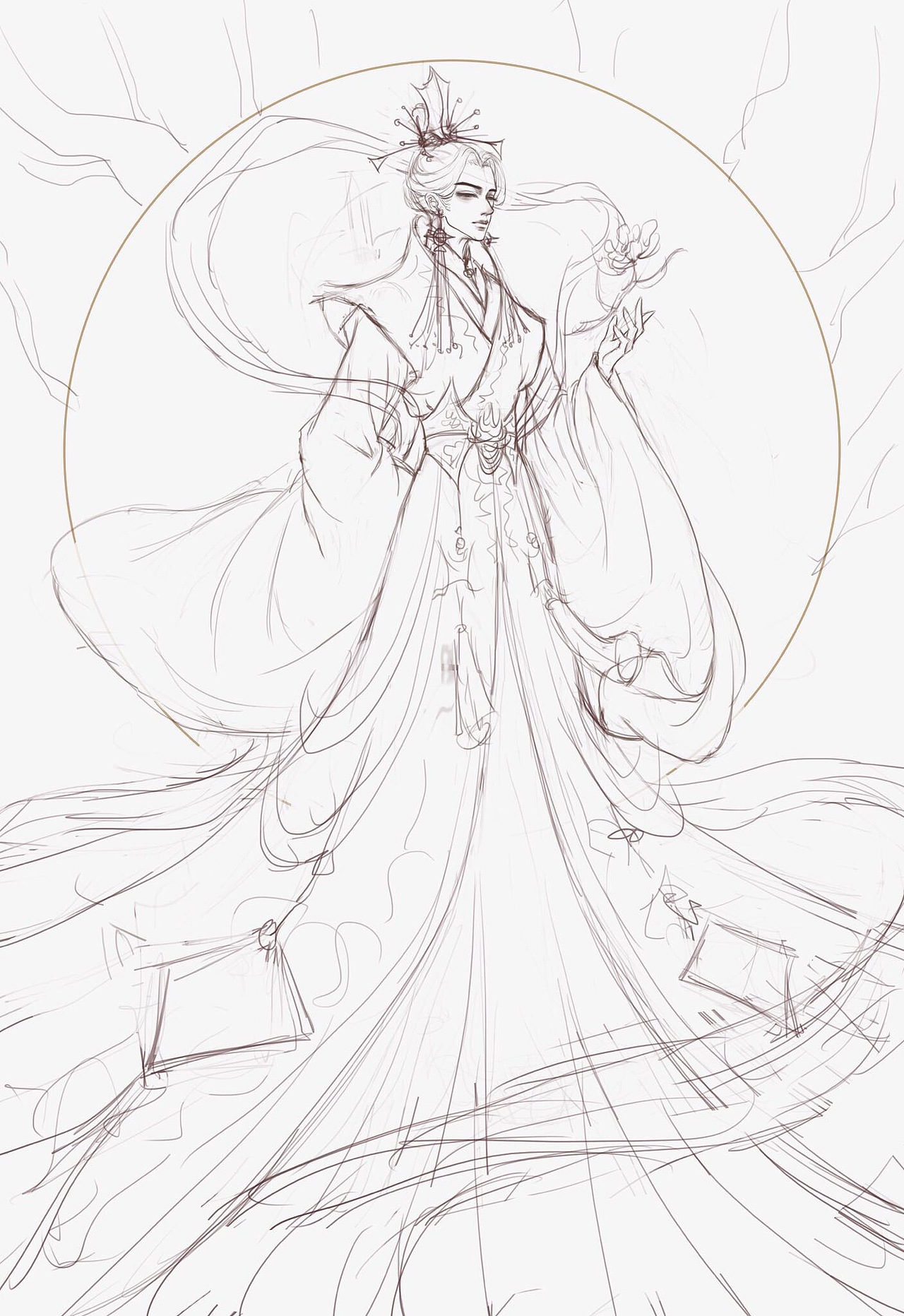 插画血雨探花花城天官赐福