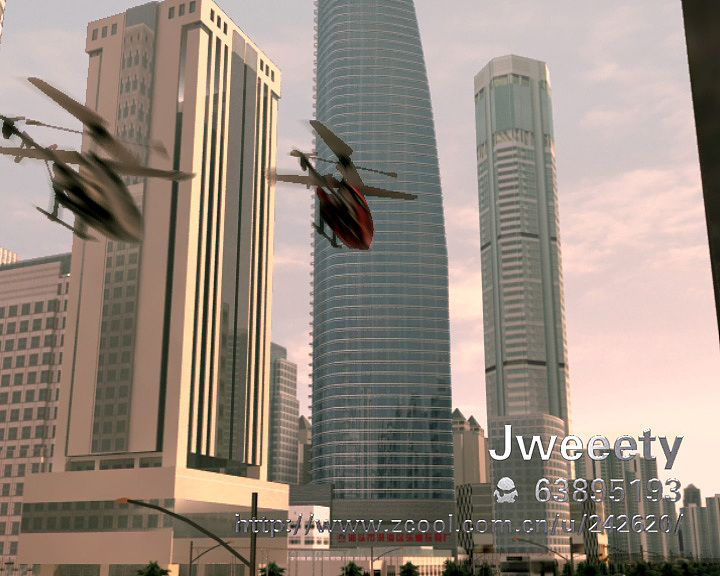 一款玩具飞机的动画