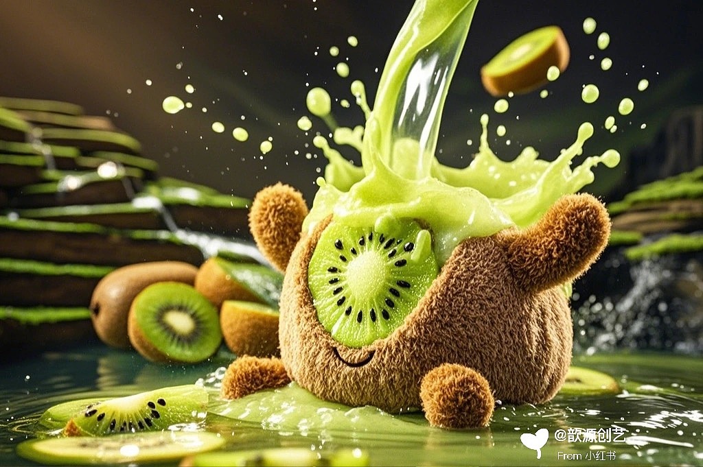 猕猴桃包装 有趣的果汁