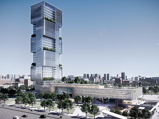 Lumion 8.0 建筑表现 徽尚广场