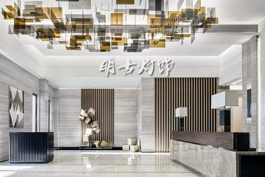 售楼部彩色艺术吊灯组合 明古灯饰（图ZMjE5MTU0OTIw） - 家装设计 - 站酷设计师明古灯饰定制图库原创素材 - 站酷ZCOOL