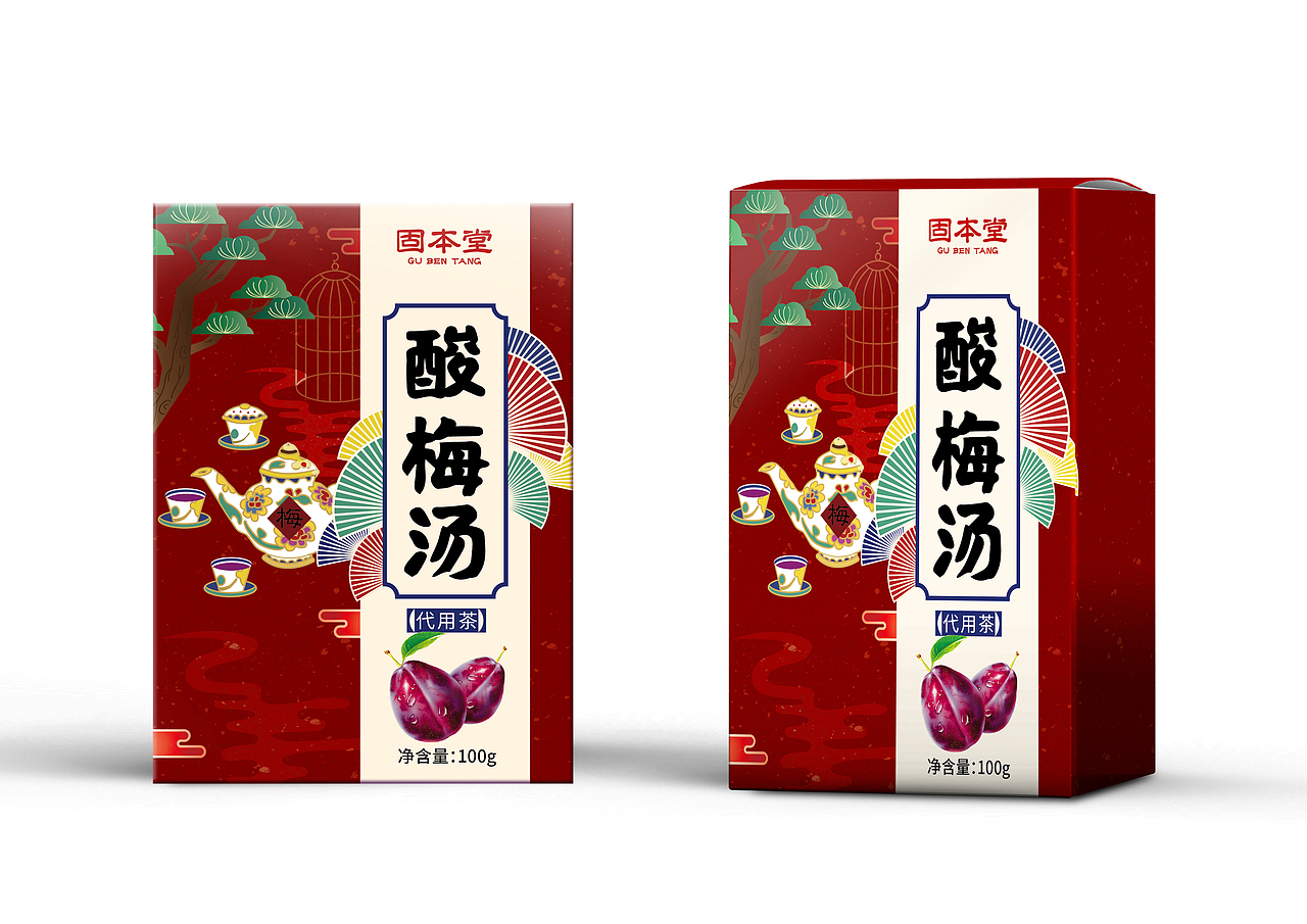 酸梅汤|平面|包装|栢子高品牌设计_原创作品-站酷zcool