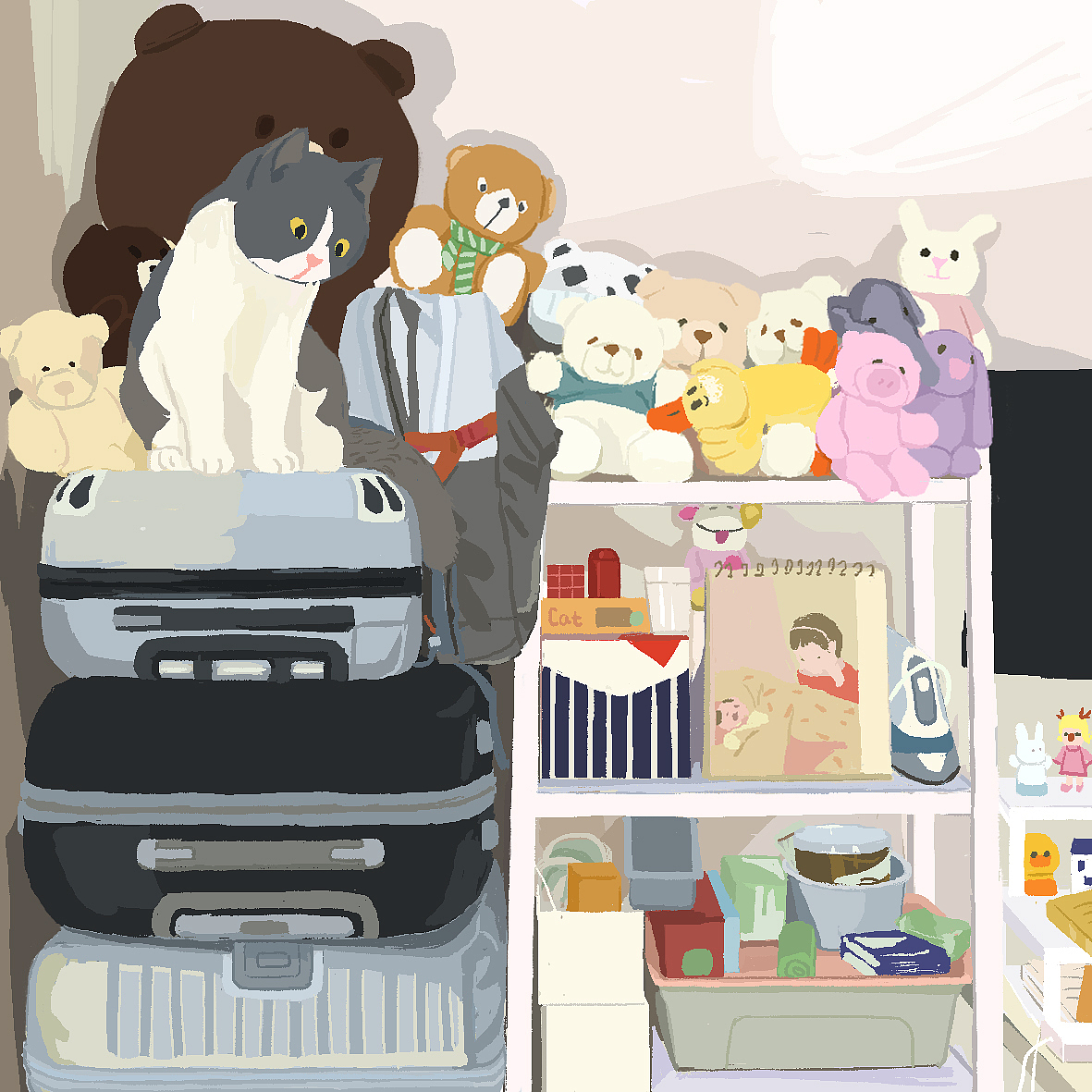 猫系列（图ZMTQ2MDY5NjY0） - 创作习作 - 站酷设计师Helloyanya原创素材 - 站酷ZCOOL