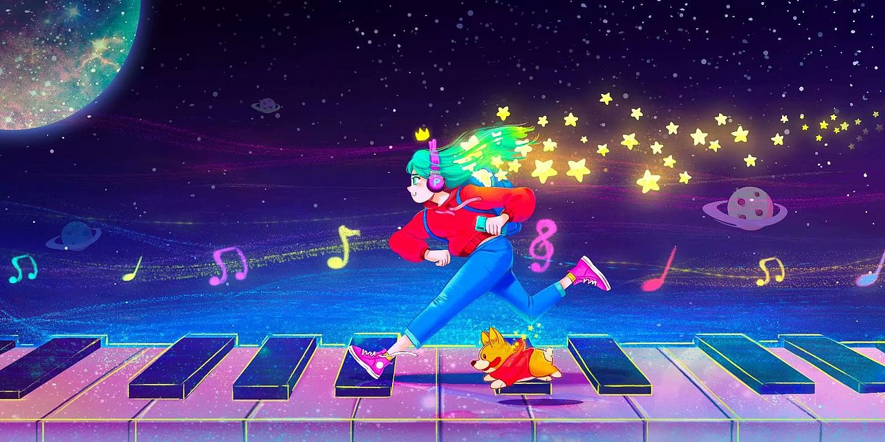 奔跑吧!女孩-华为主题概念设计