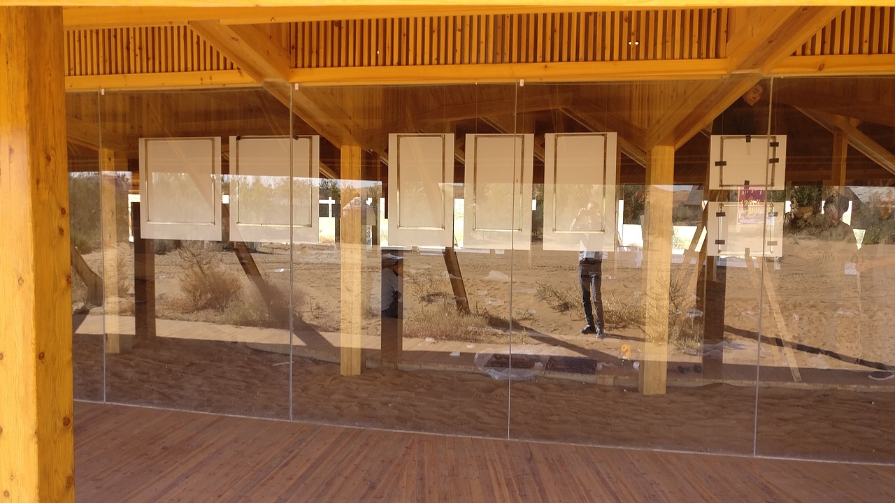 阿拉善月亮湖展馆方案落地