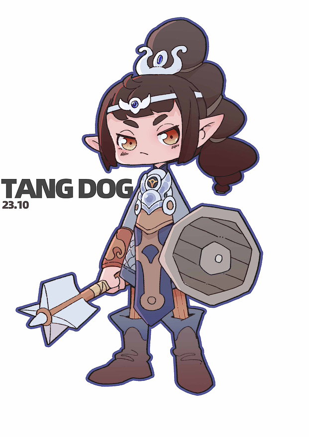 博德3营地九人组～（图ZMzUzNzc3NjM2） - 商业插画 - 站酷设计师糖犬原创素材 - 站酷ZCOOL