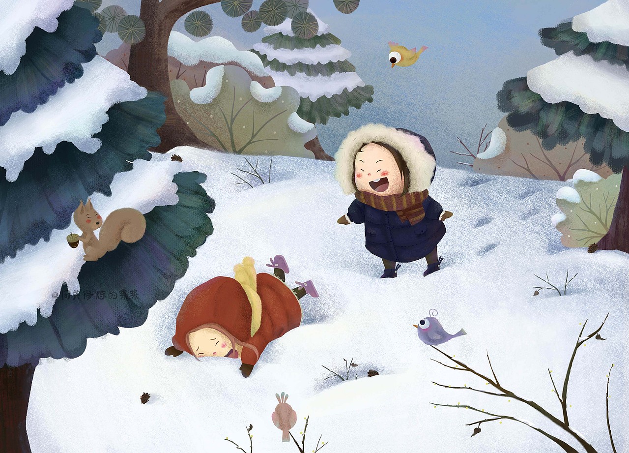 笔尖留下的回忆~（图ZMTg4MzcxOTY0） - 儿童插画 - 站酷设计师闭关修炼的菜菜原创素材 - 站酷ZCOOL