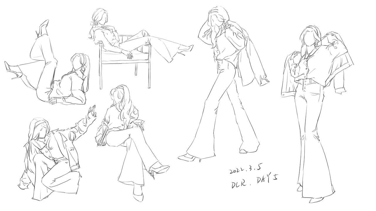 #速寫60天挑戰(zhàn)賽# DAY5 @速寫班長 ???（圖ZMjkxMjM1Nzc2） - 創(chuàng)作習(xí)作 - 站酷設(shè)計(jì)師夢中情兔原創(chuàng)素材 - 站酷ZCOOL