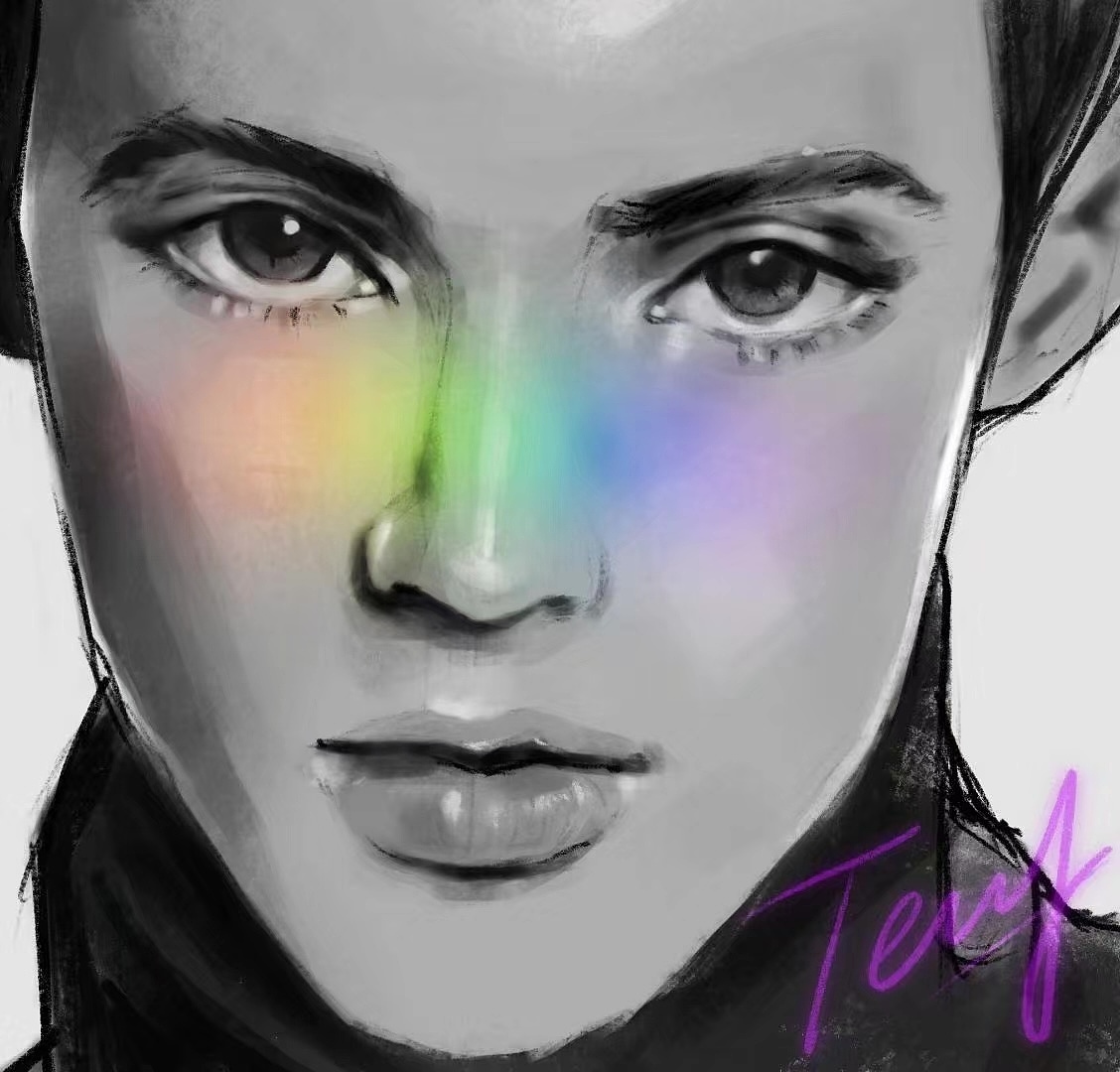 人像繪畫（圖ZMjQ3MTMyOTIw） - 創(chuàng)作習(xí)作 - 站酷設(shè)計(jì)師烏云燉星星原創(chuàng)素材 - 站酷ZCOOL