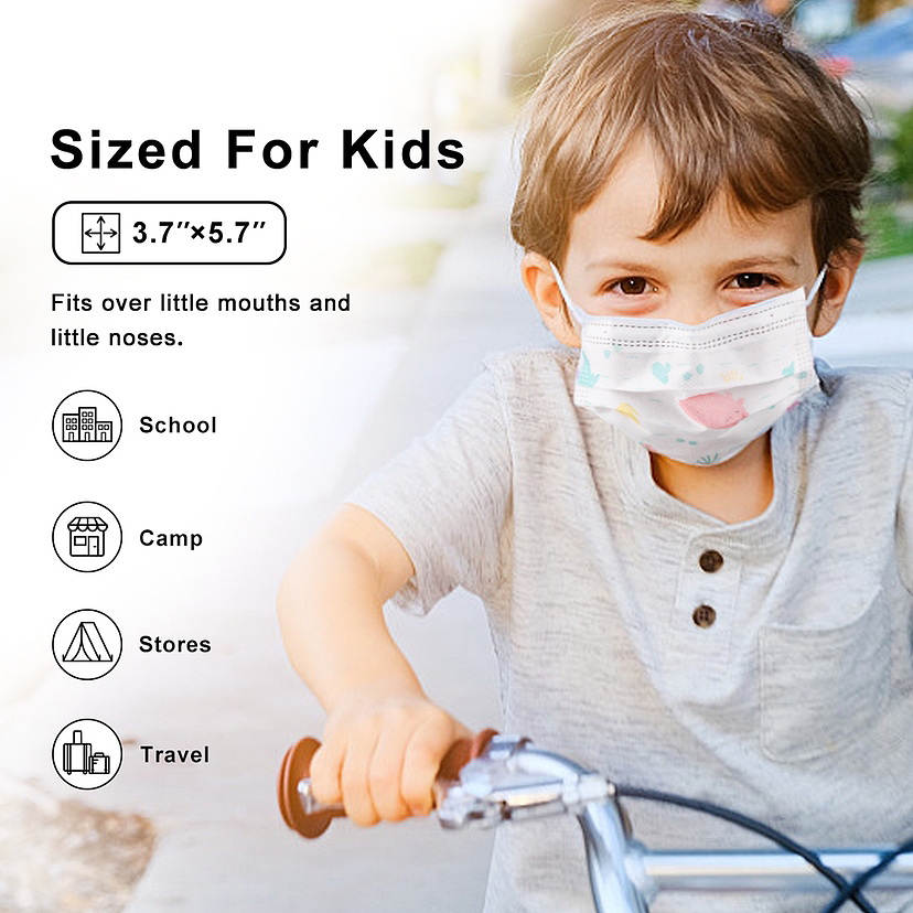 儿童口罩|亚马逊产品主图设计