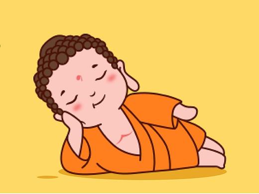 表情包《佛祖小欢喜》