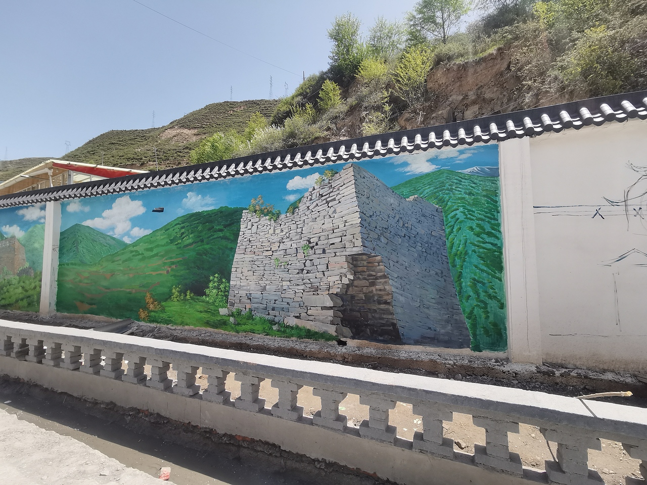 乡村振兴,新农村文化墙,新农村墙绘,新农村壁画