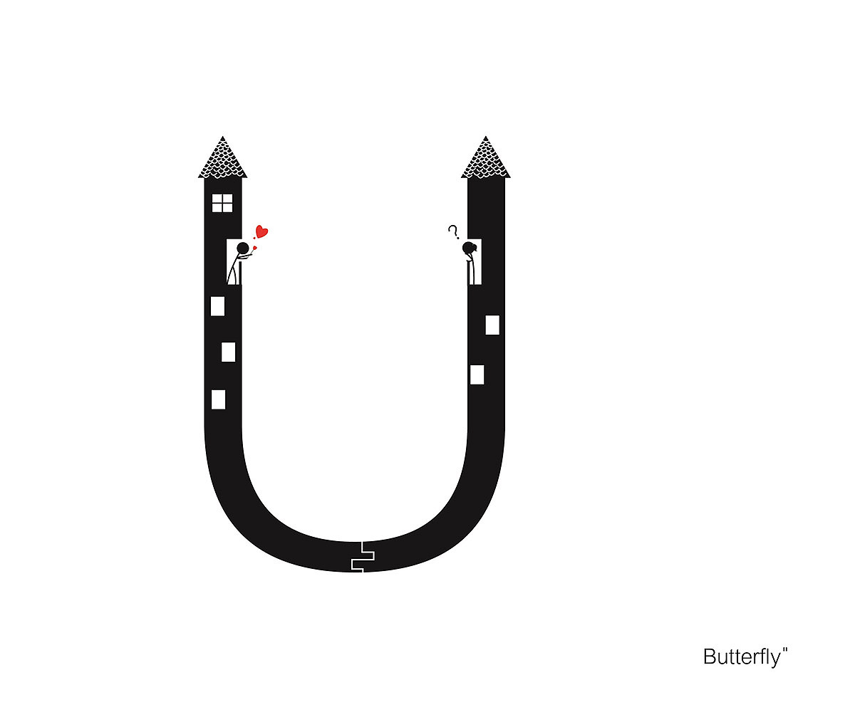 创意英文字体设计A-H（图ZNTg3NzI5OTI=） - 字体/字形 - 站酷设计师视传支柱原创素材 - 站酷ZCOOL