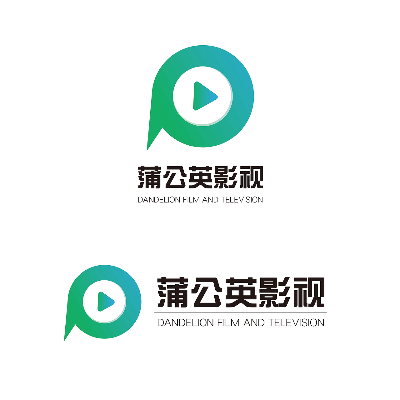 logo设计-蒲公英影视